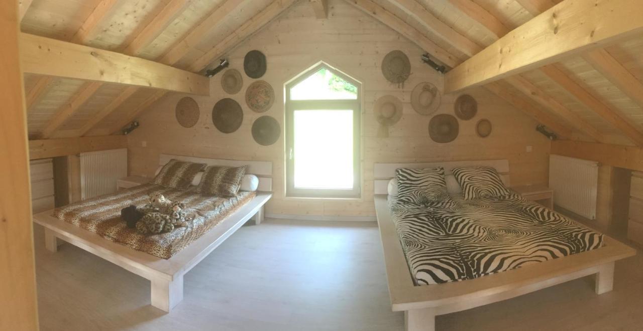 Chalet A La Campagne Coise-Saint-Jean-Pied-Gauthier Buitenkant foto