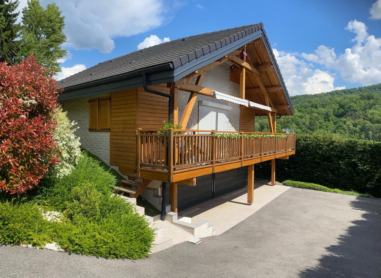 Chalet A La Campagne Coise-Saint-Jean-Pied-Gauthier Buitenkant foto